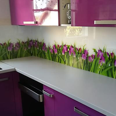 Staklene obloge zida - kuhinje